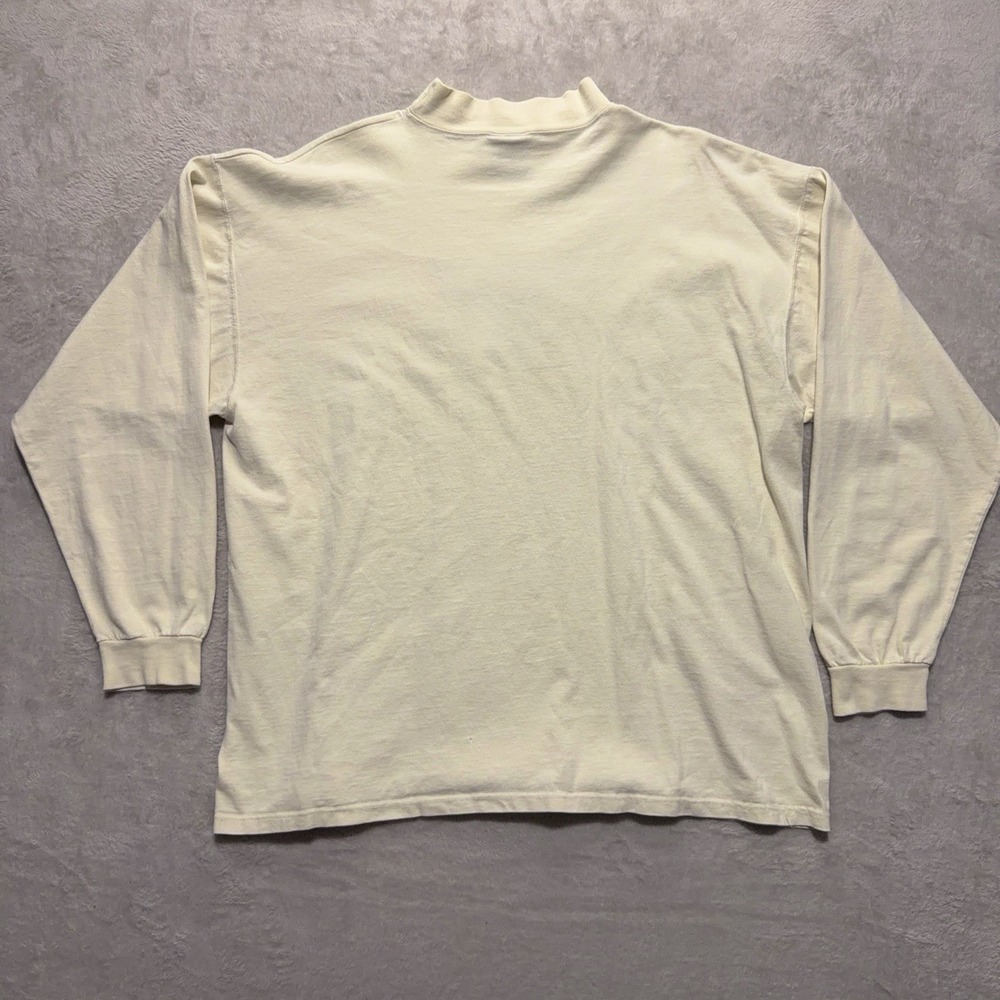 Vintage Camp David Alaska Mock Neck Shirt Embroidered Glacier Bay Mens XL Nature - Picture 9 of 12